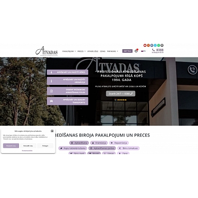 Atvadas, SIA, Apbedīšanas birojs