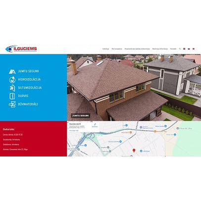 Iļģuciems, SIA, Celtniecības materiālu un durvju tirdzniecība