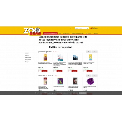 Zoobums, ZOO veikals Cēsīs TC Solo