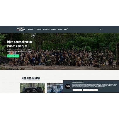 Airsoft Events, izklaides atvērtās spēles