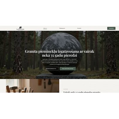 Ervīns Siliņš, IK, Kapu pieminekļi