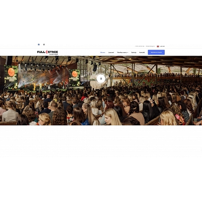 Full Stage, SIA, Skaņu, skatuves iekārtas, pasākumu tehniskais aprīkojums