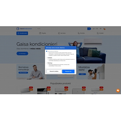 gaisakondicionieri.lv, internetveikals