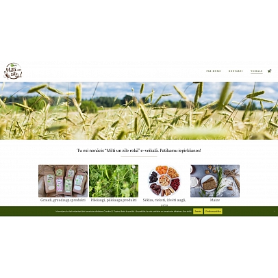 Milti un Zīle Rokā, veikals