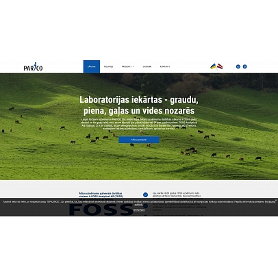 PARICO, SIA – FOSS Analytical, DV Sampler, Bitzer-Wiegetechnik, Glenammer Sieves, Gerber Instruments pārstāvis Latvijā