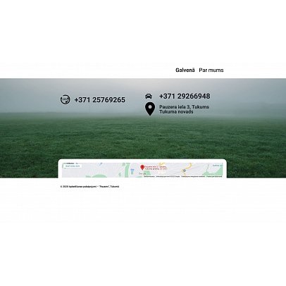 Pauzers, Tukuma apbedīšanas birojs