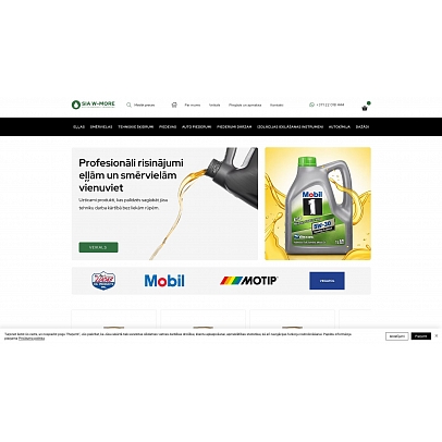 W-More, SIA, Veikals