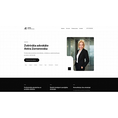 Zvērināta advokāte Antra Zomerovska