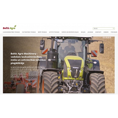 Baltic Agro Machinery, SIA, Tehnikas tirdzniecības un servisa centrs Rīgā