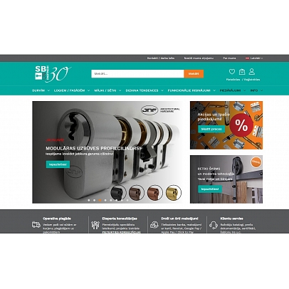 SB UN PARTNERI, SIA, Durvju un logu furnitūra