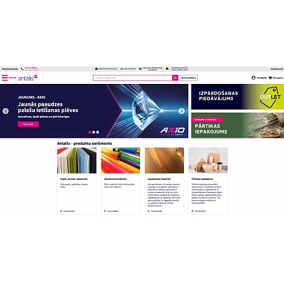 Antalis, AS, Veikals