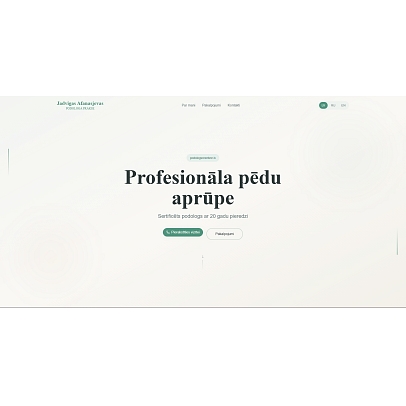 Afanasjevas Jadvigas Podologa prakse