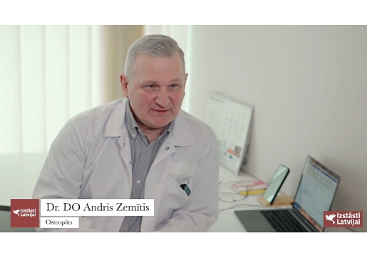 Dr. Andris Zemītis – osteopātija: Izstāsti Latvijai – Veselības receptes