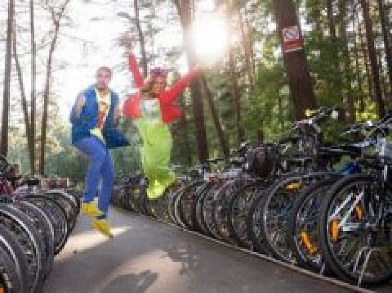 Gudrie pilsētnieki aicina masu pasākumos uzstādīt velonovietnes