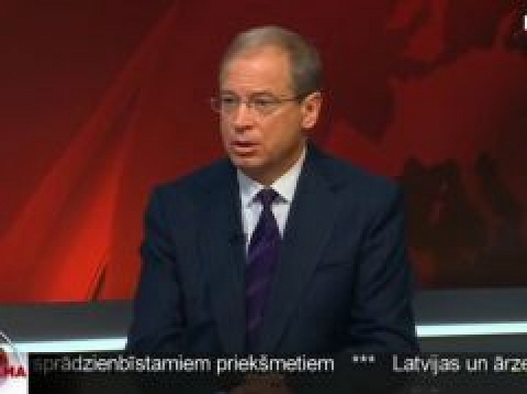 Andris Ameriks intervijā "Rīta Panorāma"