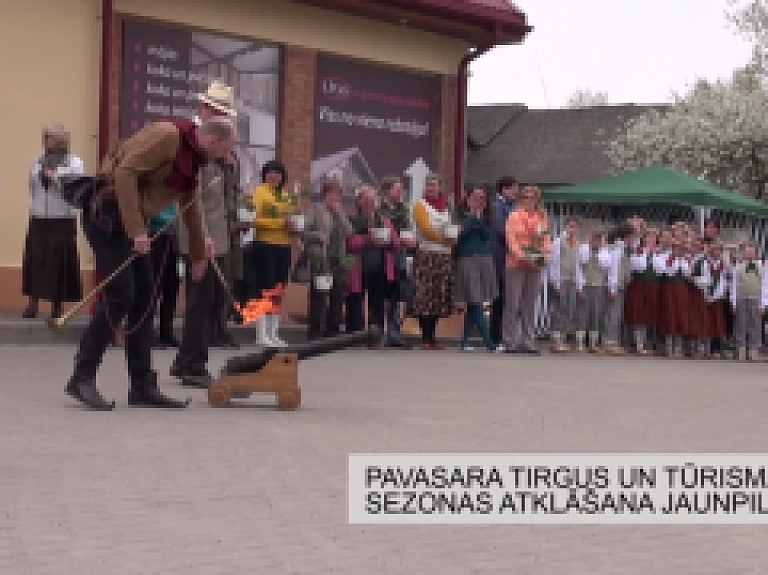 Latgales Reģionālā TV: Pavasara tirgus un tūrisma sezonas atklāšana Jaunpilī