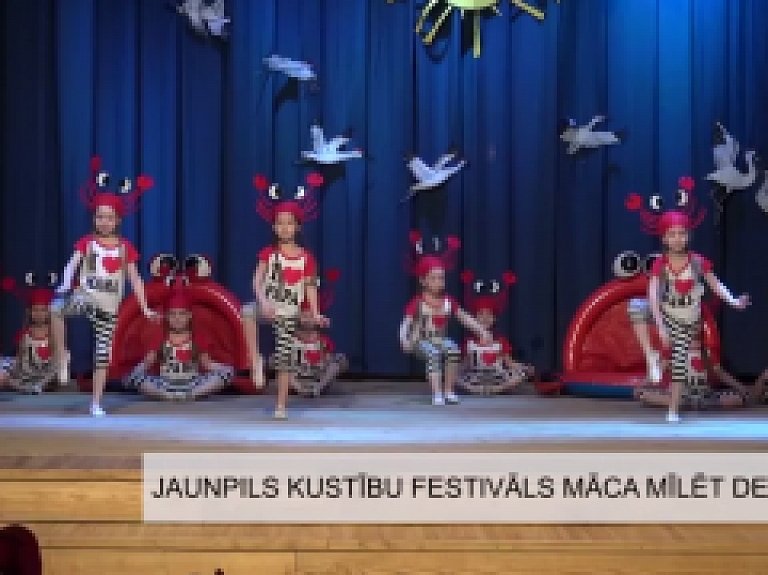 Latgales Reģionālā TV: Jaunpils kustību festivāls māca mīlēt deju