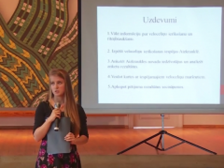 Latgales Reģionālā TV: Skolēnu konference Līvānos - "No zinātnes līdz ražošanai"