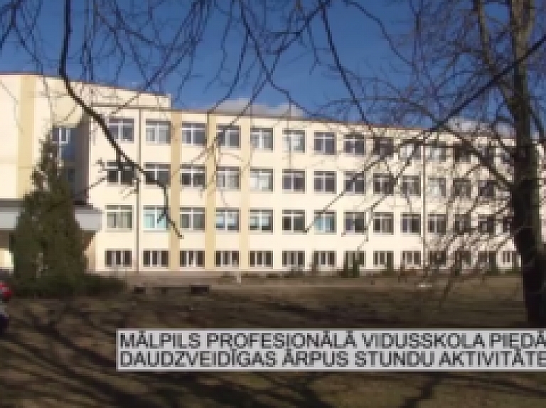 Latgales Reģionālā TV: Mālpils profesionālā vidusskola piedāvā daudzveidīgas ārpus stundu aktivitātes