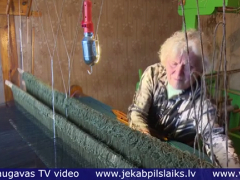 Vidusdaugavas TV: Līvāniete Janīna Pupiņa - audēja kopš bērnības