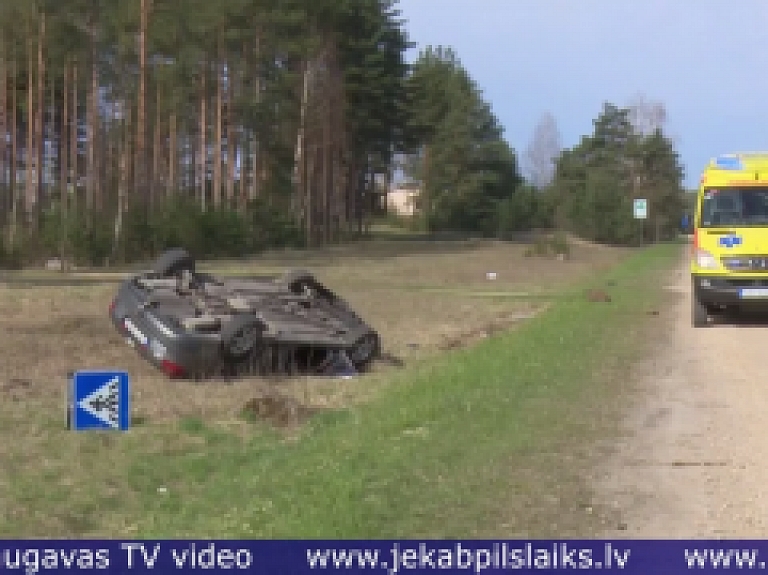 Vidusdaugavas TV: Jēkabpilī, Neretas ielā, vienā diennaktī notikušas divas autoavārijas