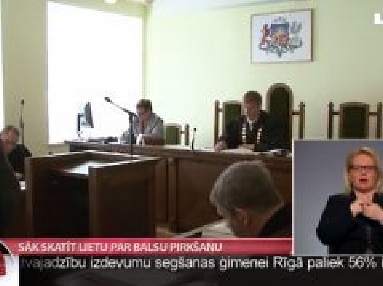Sāk skatīt lietu par balsu pirkšanu Latgalē