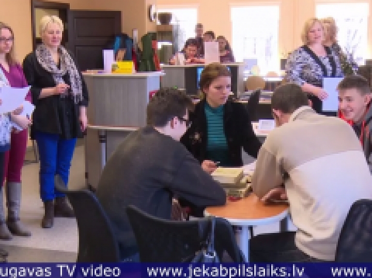 Vidusdaugavas TV: Bibliotēku nedēļa - iespēja iepazīt bibliotēku plašo piedāvājumu klāstu
