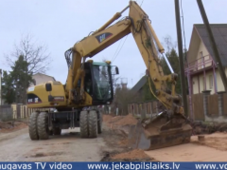 Vidusdaugavas TV: Līvānos notiek apjomīga ielu rekonstrukcija