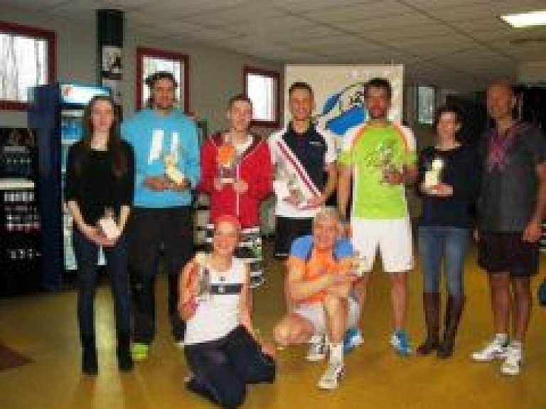 Aizvadītas tradicionālās "Madona Squash open" sacensības