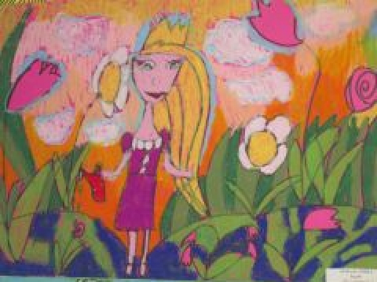 Zīmējumu izstāde Rēzeknes Bērnu bibliotēkā