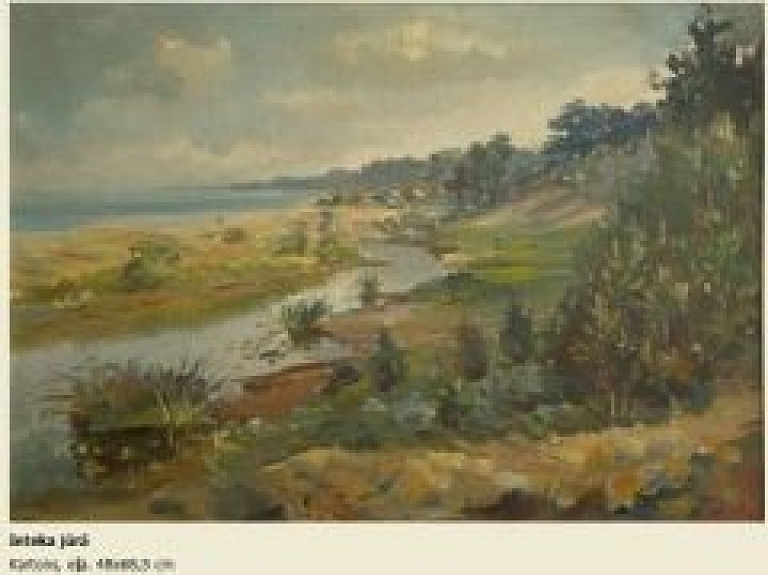 Saulkrastos skatāma gleznu izstāde "Joprojām Saulkrastos"