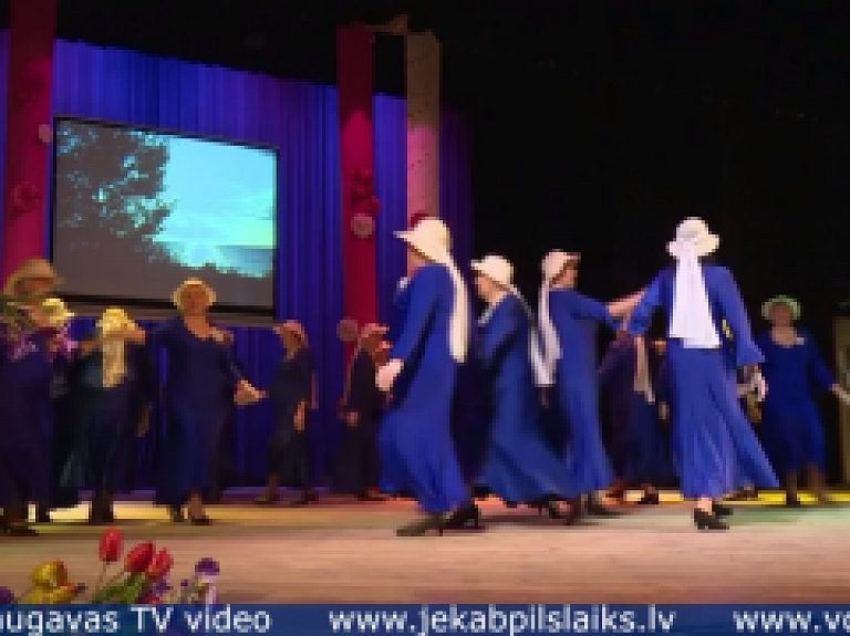 Vidusdaugavas TV: Līvānu Eiropas deju grupa "Rūžeņas" svin 10 gadu jubileju