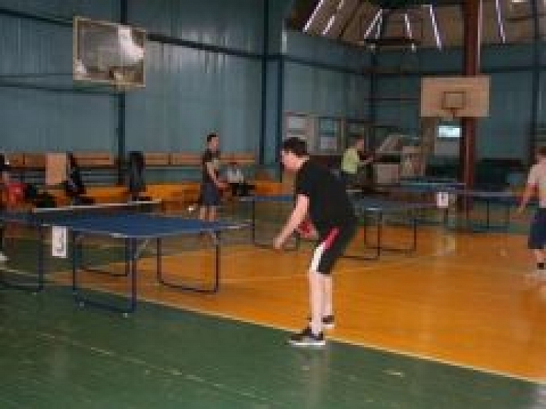 Cesvainē notiks Madonas novada atklātais čempionāts galda tenisā