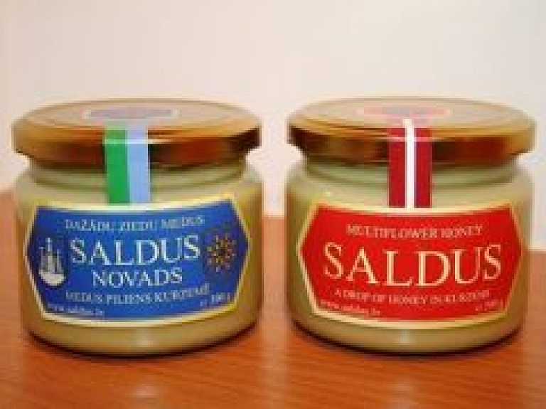 Pieejams jauns Saldus suvenīrs - medus