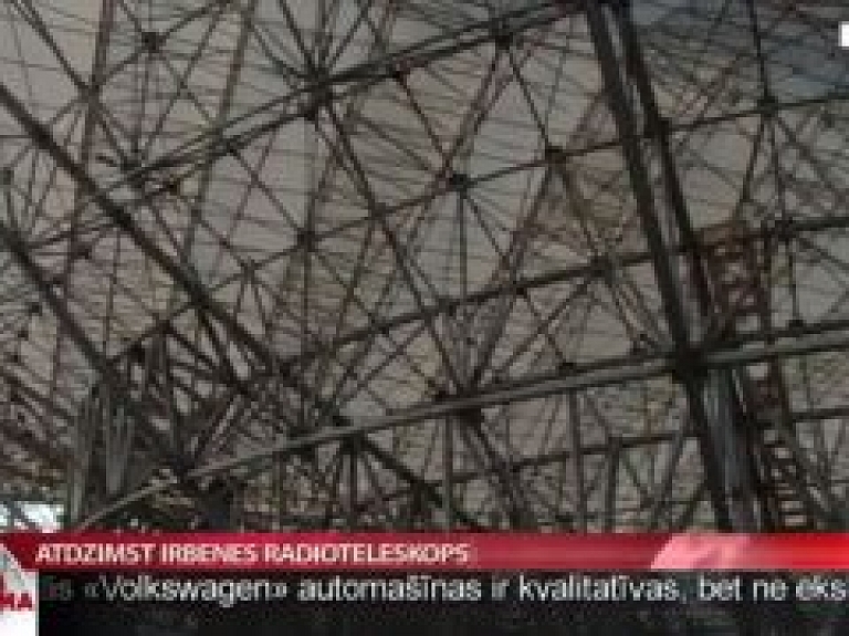 Atdzimst Irbenes radioteleskops