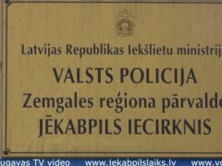 Vidusdaugavas TV: Jēkabpils policijas iecirknim pērn augsti sasniegumi noziedzības apkarošanā