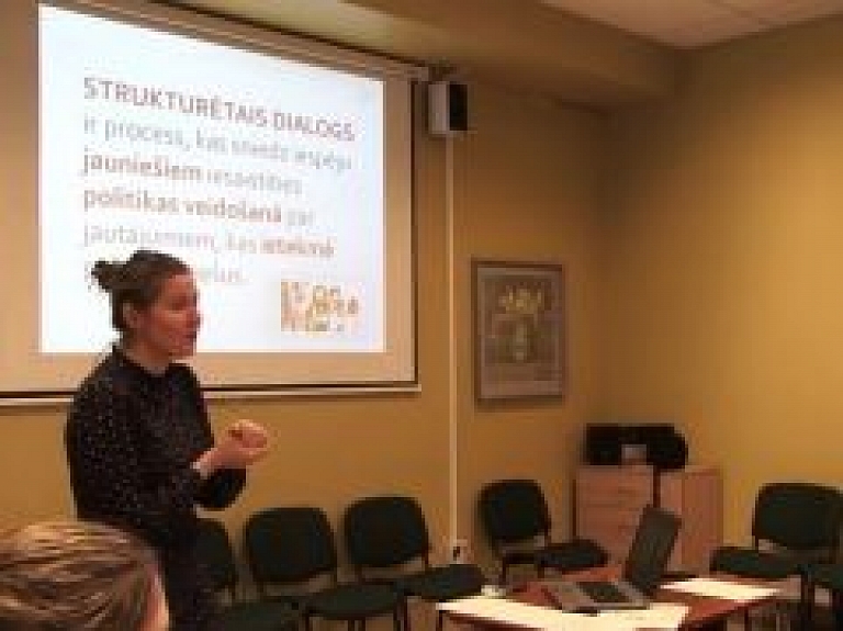 Novada jaunieši vēlas iesaistīties lēmumu pieņemšanā