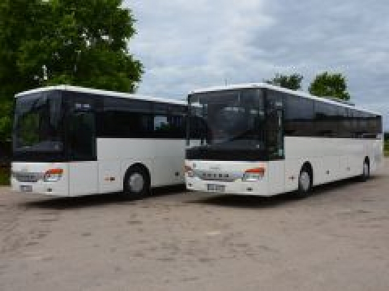 Jēkabpils autobusu parks iegādājies divus jaunus autobusus