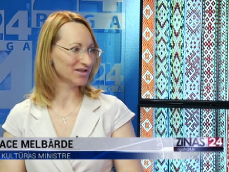 Riga TV24: 2016.gada budžets kultūrai: Saruna ar Daci Melbārdi