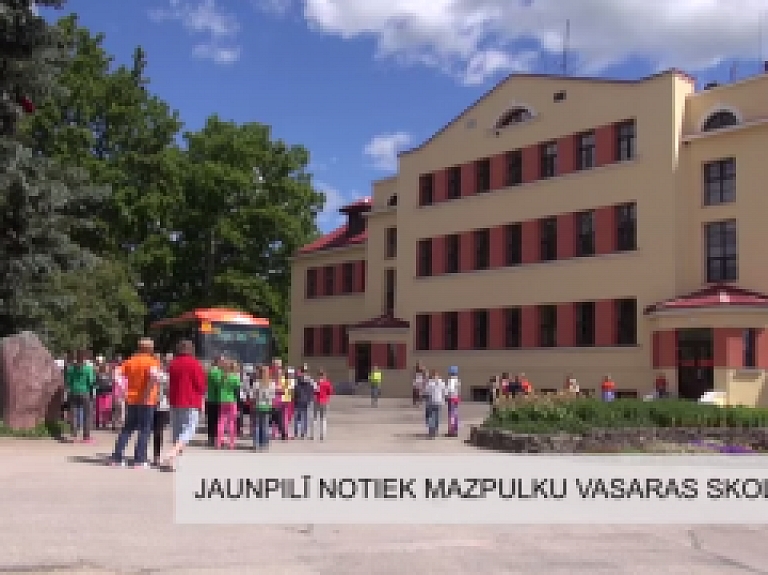 Latgales Reģionālā TV: Jaunpilī notiek Mazpulku vasaras skola
