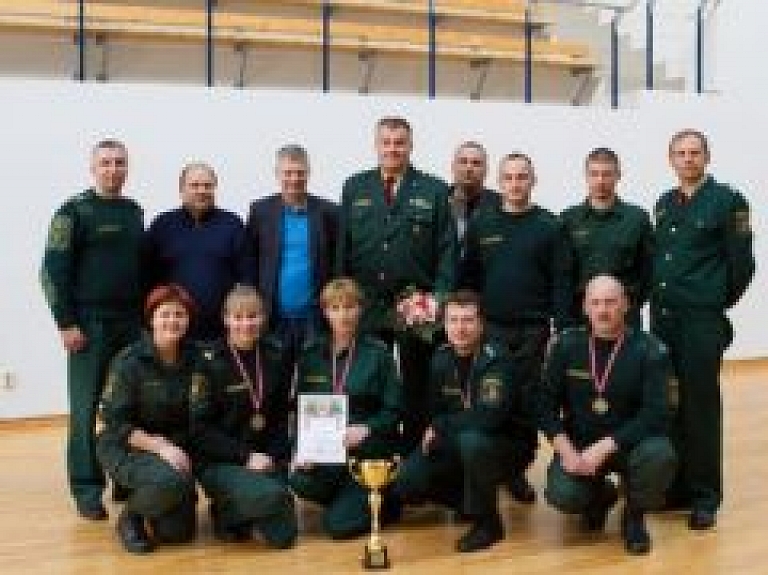 Rēzeknē notika Valsts robežsardzes 2014.gada spartakiādes  šaušanas sacensības