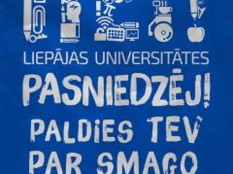 Liepājas Universitātes studenti organizē Pasniedzēju nedēļu "Labie darbiņi"