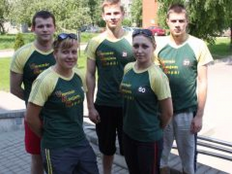 VRK komanda veiksmīgi startēja sacensībās "Kroka 2014"