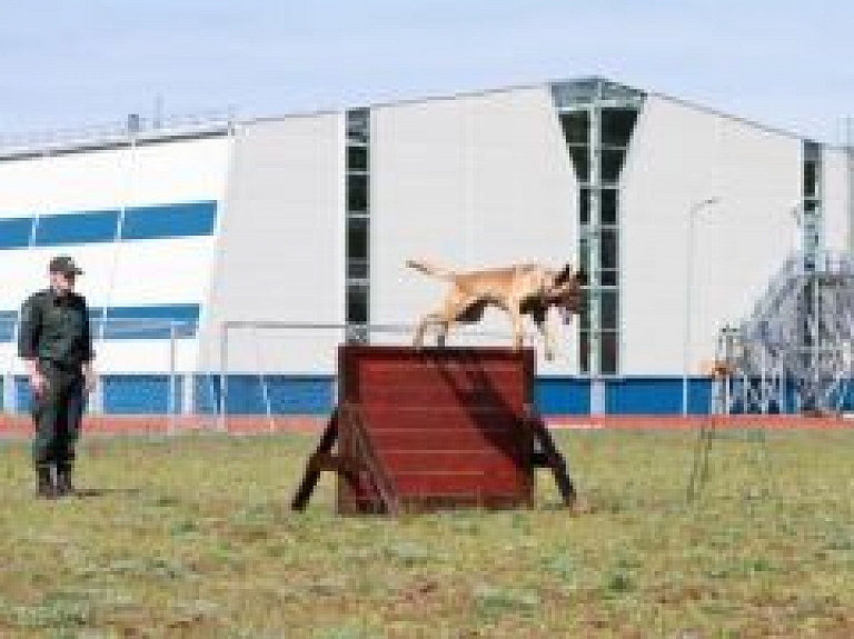 Rēzeknē notika XVII Valsts robežsardzes kinologu sacensības