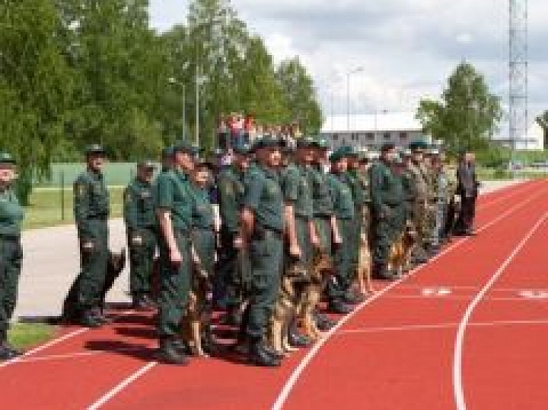 Rēzeknē notiks XVII Valsts robežsardzes kinologu sacensības