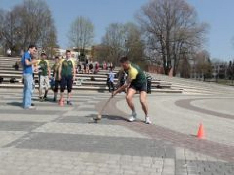 Valsts robežsardzes koledžas kadetu dalība RA  Inženieru dienā 2014