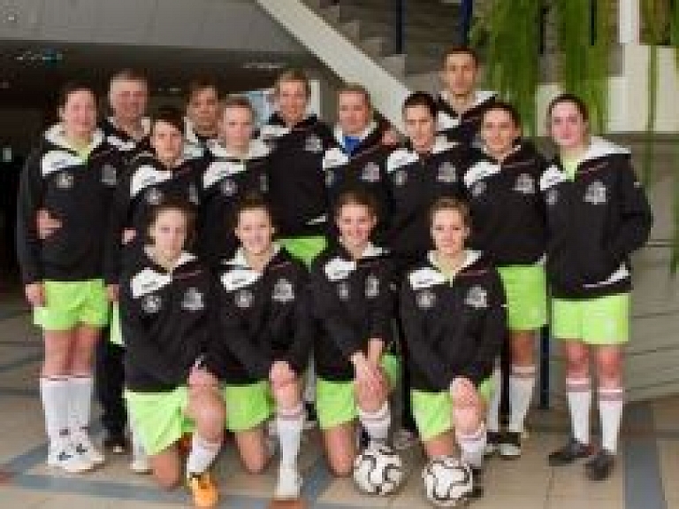 Robežsargu panākumi sacensībās sieviešu futbolā Rēzeknē