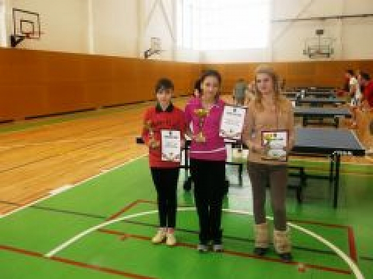 Aizvadīts Rēzeknes novada atklātais čempionāts galda tenisā