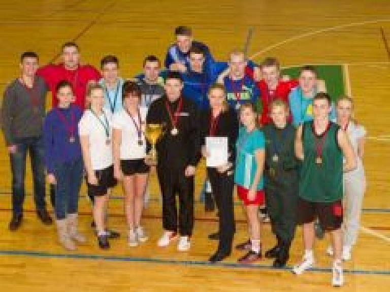 Valsts robežsardzes koledžas personāla sporta svētki "Jaungada kauss"