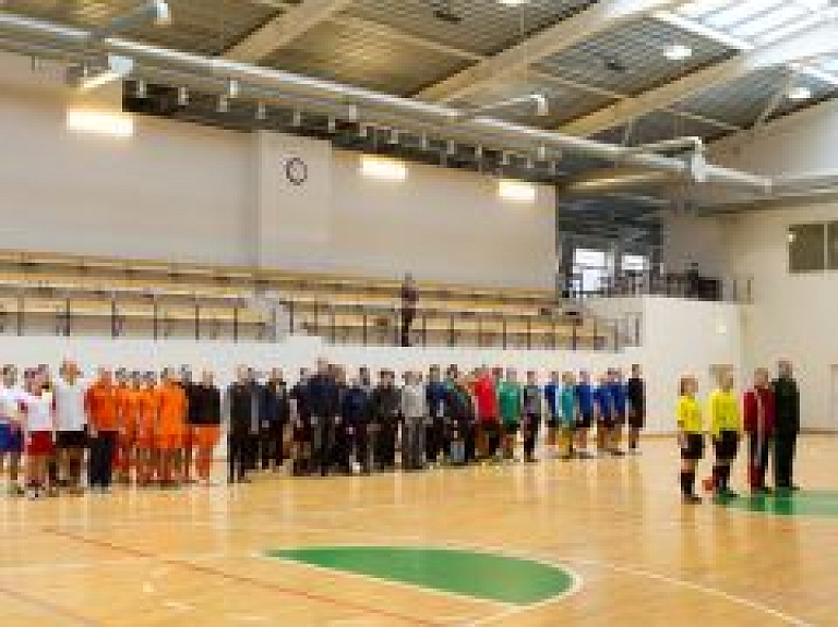 Rēzeknē tikās stiprākās Valsts robežsardzes futbolistu komandas